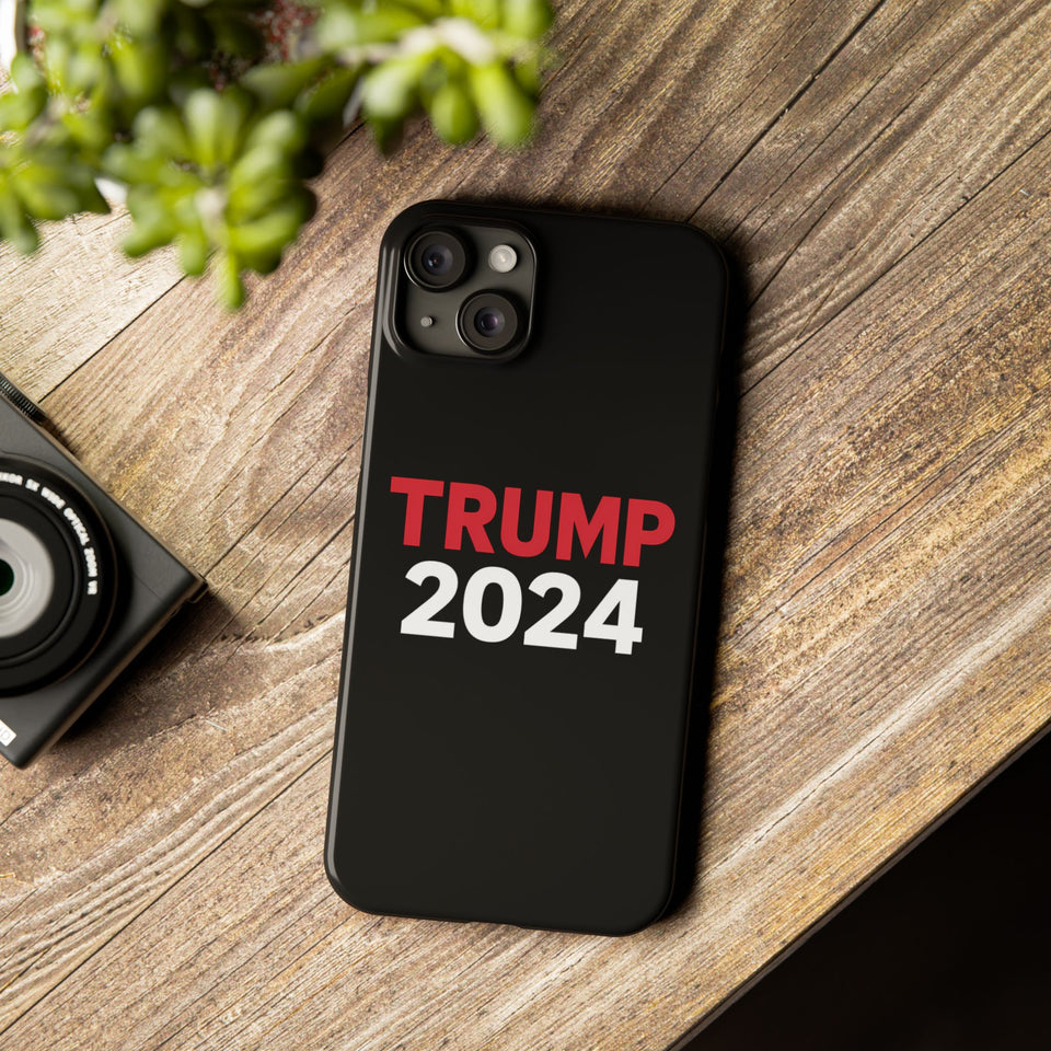 Premium Trump 2024 iPhone Case | Donald Trump Gifts Slim Phone Cases
