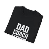 Dad Coach Hero T-Shirt Coach Dad Shirt Dad Coach Hero T-Shirt Coach Dad Shirt