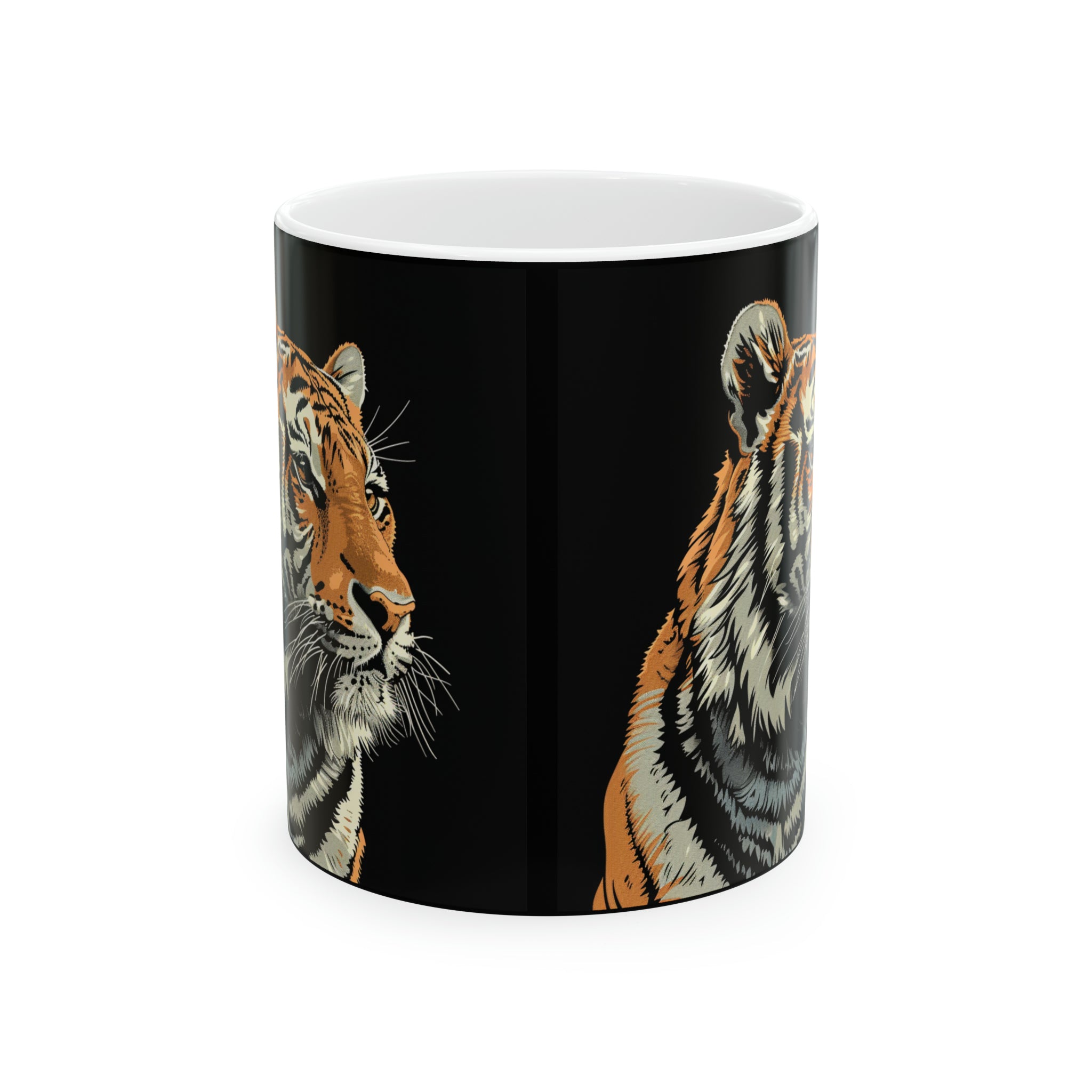 Tiger Mug | Tiger Coffee Mug | Cute Tiger Gift | Tiger Presents | Tiger Mug 1 11oz
