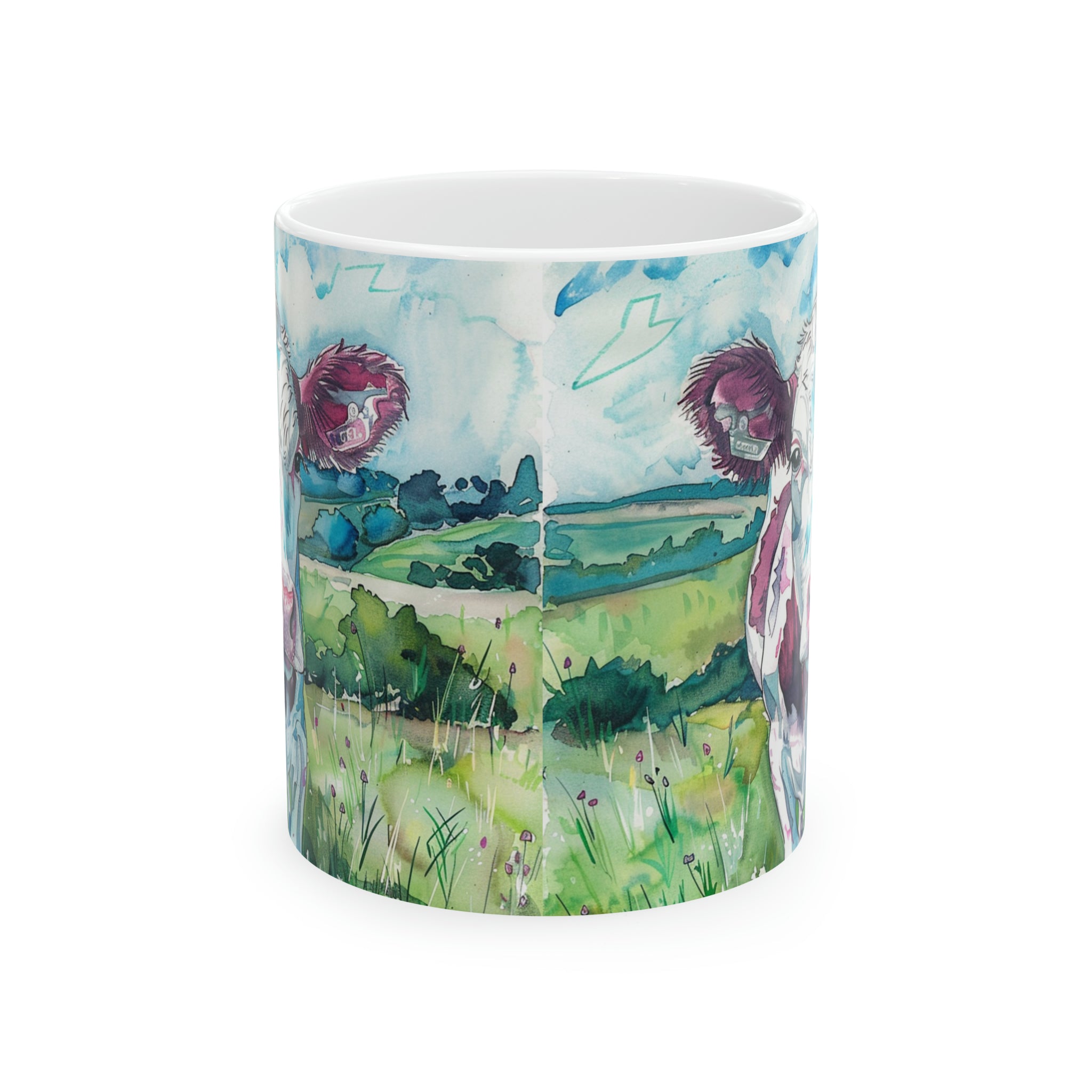 Cow Mug | Coffee Cow Mug | Cow Print Mug | Cow Presents | Highland Cow Mug 11oz Secondary image