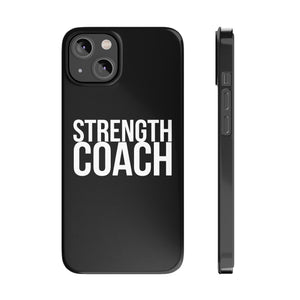 Premium Strength Coach iPhone Case | Strength Coach Gifts Slim Phone Cases Premium Strength Coach iPhone Case | Strength Coach Gifts Slim Phone Cases