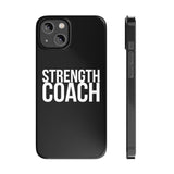Premium Strength Coach iPhone Case | Strength Coach Gifts Slim Phone Cases Premium Strength Coach iPhone Case | Strength Coach Gifts Slim Phone Cases
