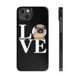Love Pugs Slim iPhone Case | Cute Pug iPhone Case Love Pugs Slim iPhone Case | Cute Pug iPhone Case