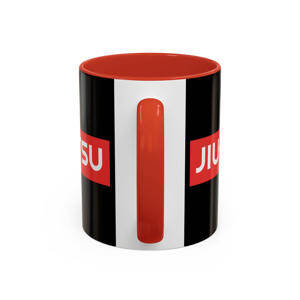 Brazilian Jiu Jitsu Surpassing | BJJ Accent Coffee Mug