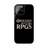Premium Obsessed With RPGs iPhone Case | Fantasy Role Playing Game Slim Phone Cases Premium Obsessed With RPGs iPhone Case | Fantasy Role Playing Game Slim Phone Cases