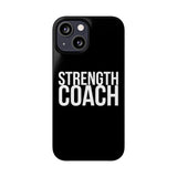 Premium Strength Coach iPhone Case | Strength Coach Gifts Slim Phone Cases Premium Strength Coach iPhone Case | Strength Coach Gifts Slim Phone Cases