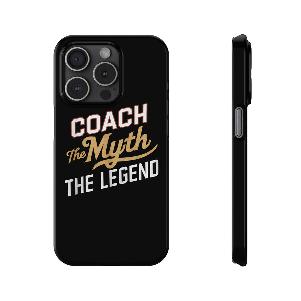 Coach The Myth The Legend Slim iPhone Cases | Coach Gift iPhone Case