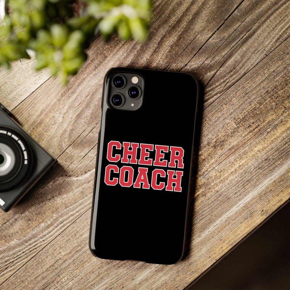 Premium Cheer Coach iPhone Case | Cheer Coach Gifts Slim Phone Cases