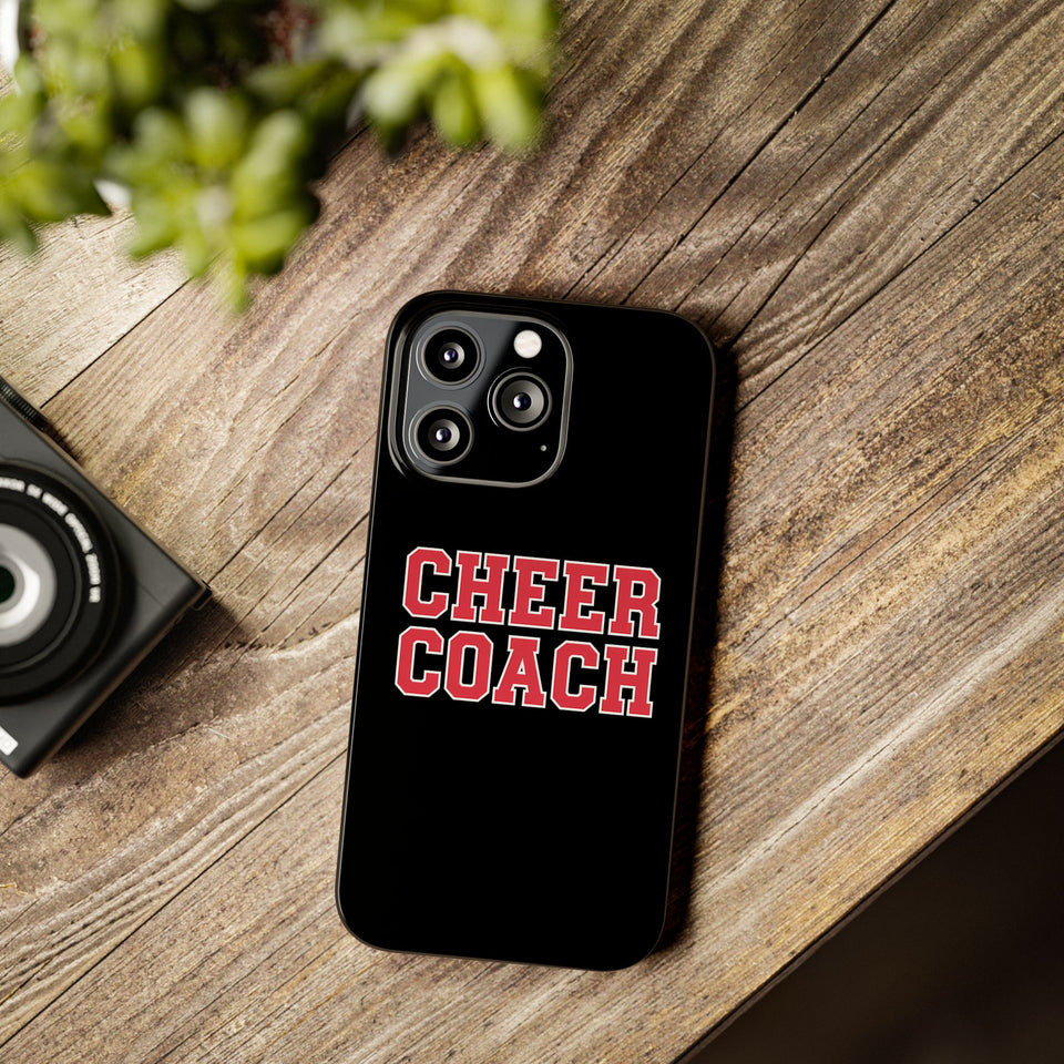 Premium Cheer Coach iPhone Case | Cheer Coach Gifts Slim Phone Cases
