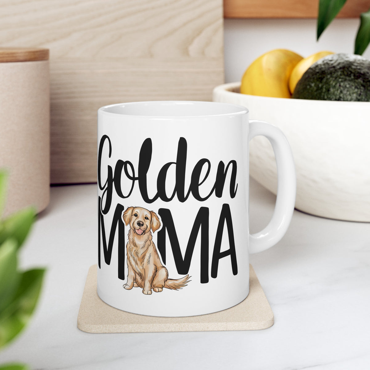 Golden Mama Mug Golden Retriever Gift | Golden Retriever Coffee Mug | Golden Retriever Gift Ideas Mug 11oz