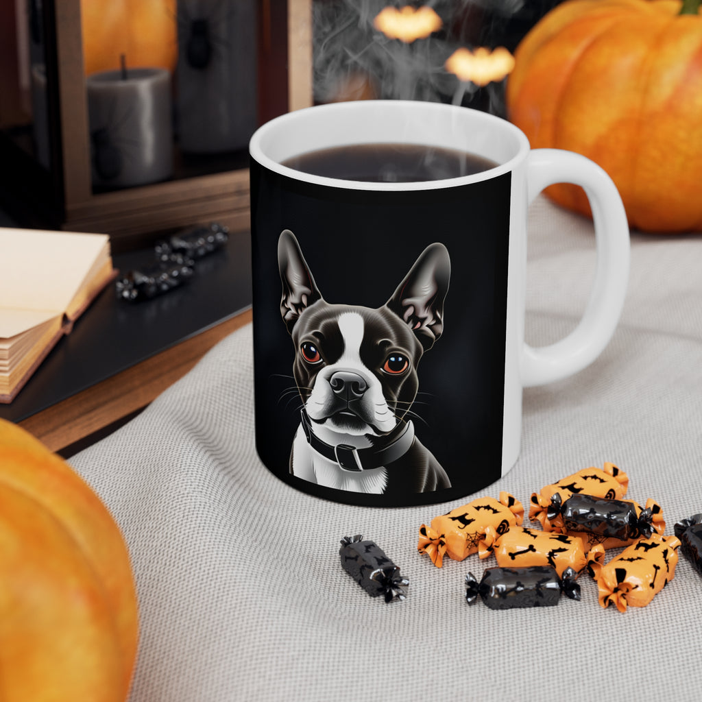 Boston Terrier Mug | Boston Terrier Gift| Boston Terrier Ceramic Mug 11oz
