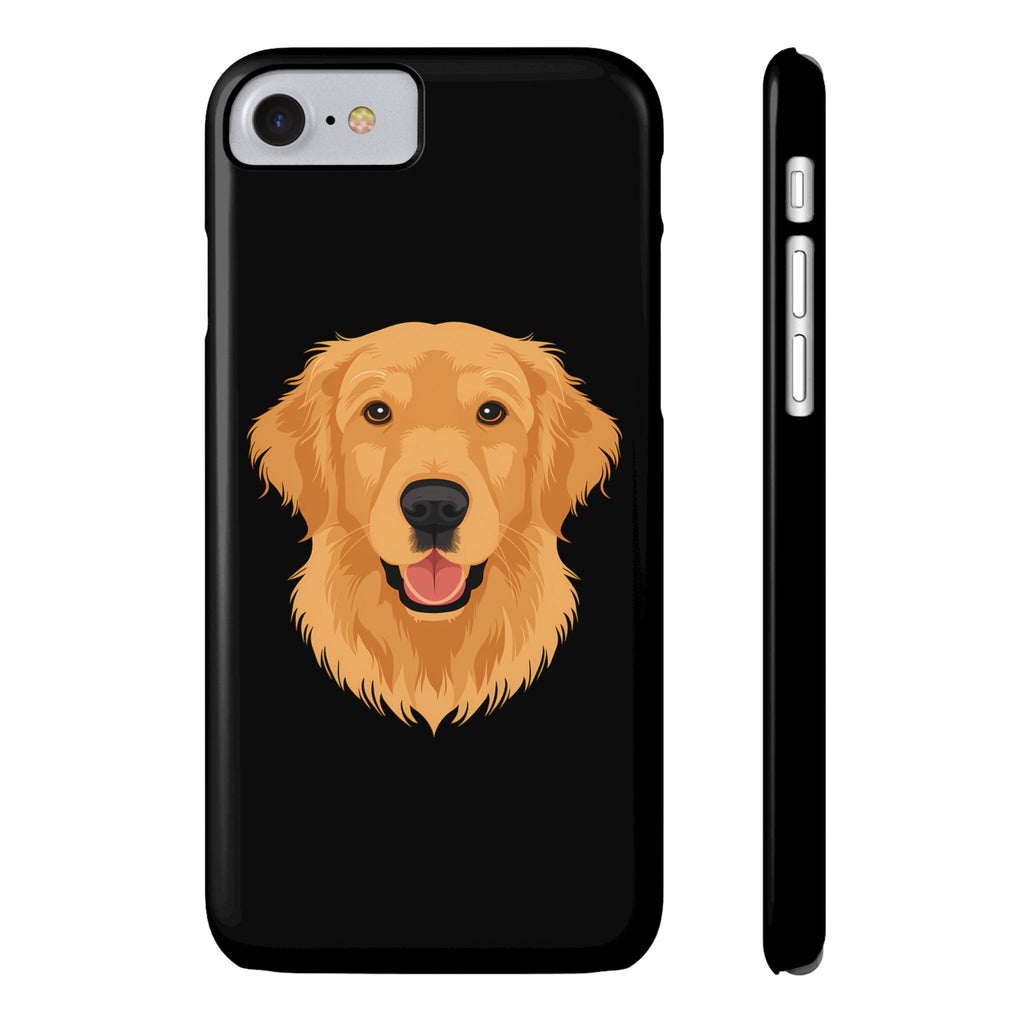 Premium Golden Retriever iPhone Case | Golden Retriever Gifts Slim Phone Cases