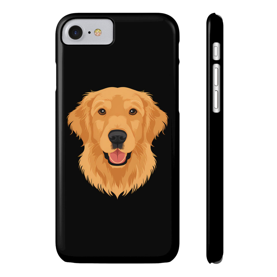 Premium Golden Retriever iPhone Case | Golden Retriever Gifts Slim Phone Cases