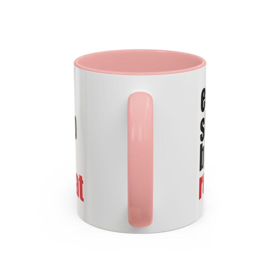 Brazilian Jiu Jitsu Eat Sleep BJJ Repeat | BJJ Accent Coffee Mug