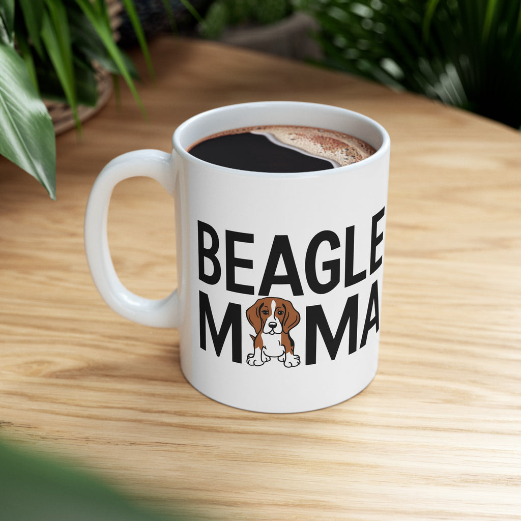 Beagle Mama Mug | Beagle Gifts | Beagle Ceramic Mug 11oz