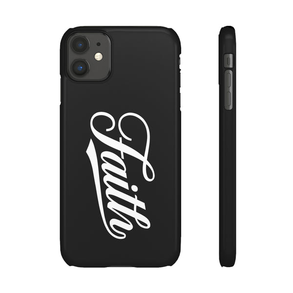 Faith In Jesus iPhone Christian Religion Phone Case | Jesus Faith Cross Phone Case | Faith Christian Cross iPhone & Samsung Galaxy Snap Cases