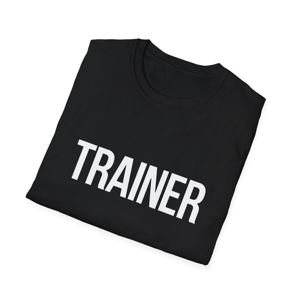 Trainer Unisex T-Shirt - Fitness Exercise Workout Apparel