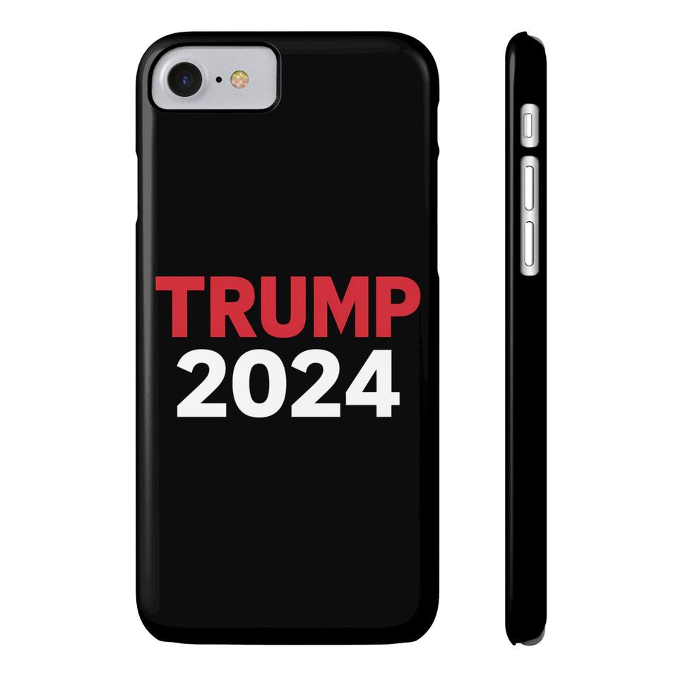Premium Trump 2024 iPhone Case | Donald Trump Gifts Slim Phone Cases