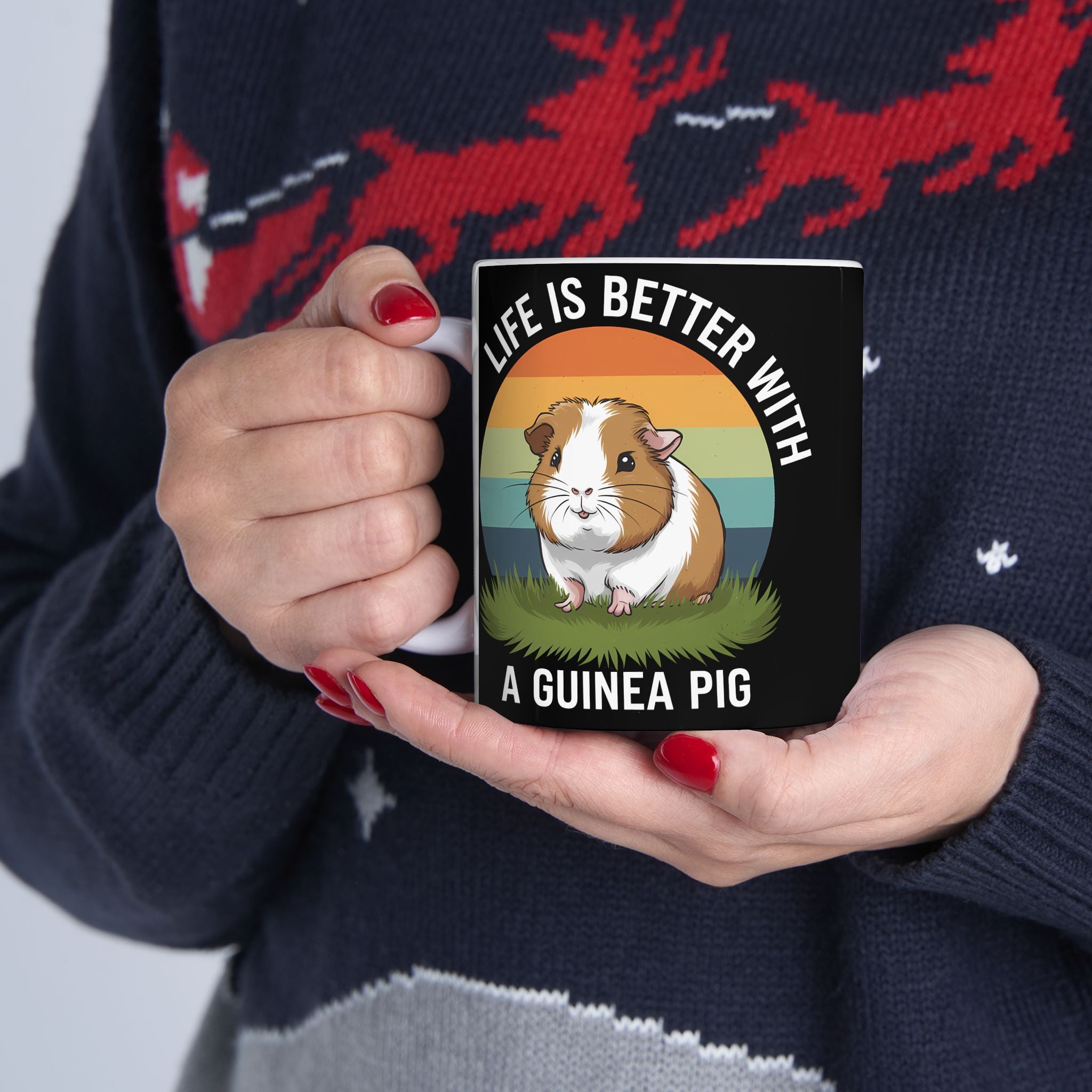 Guinea Pig Mug - Life Is Better With A Cute Guinea Pig Mug