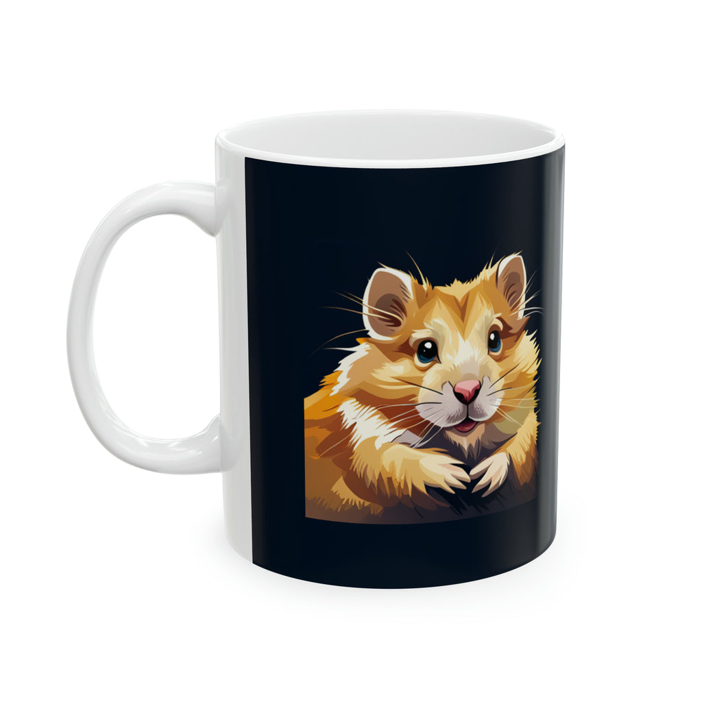 Cute Hamster Mug | Hamster Coffee Mug | Cute Hamster Gifts | Funny Hamster Presents | Hamster Mug 11oz