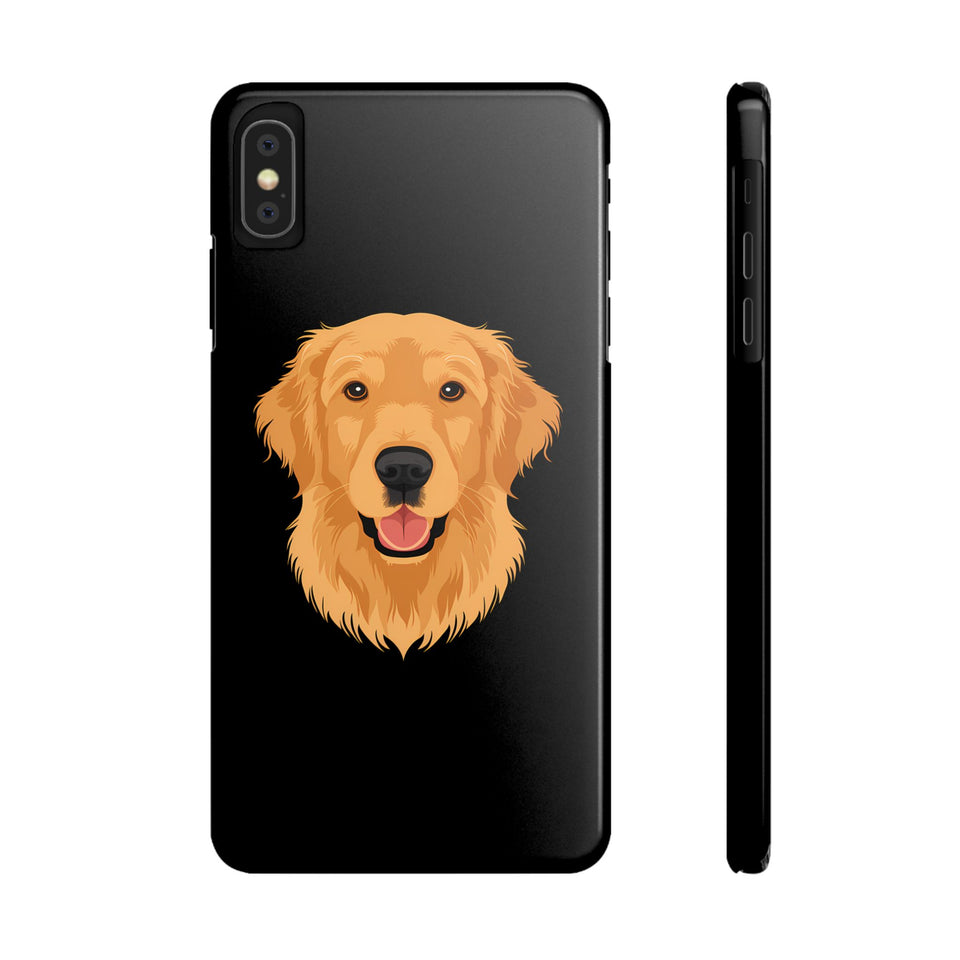 Premium Golden Retriever iPhone Case | Golden Retriever Gifts Slim Phone Cases
