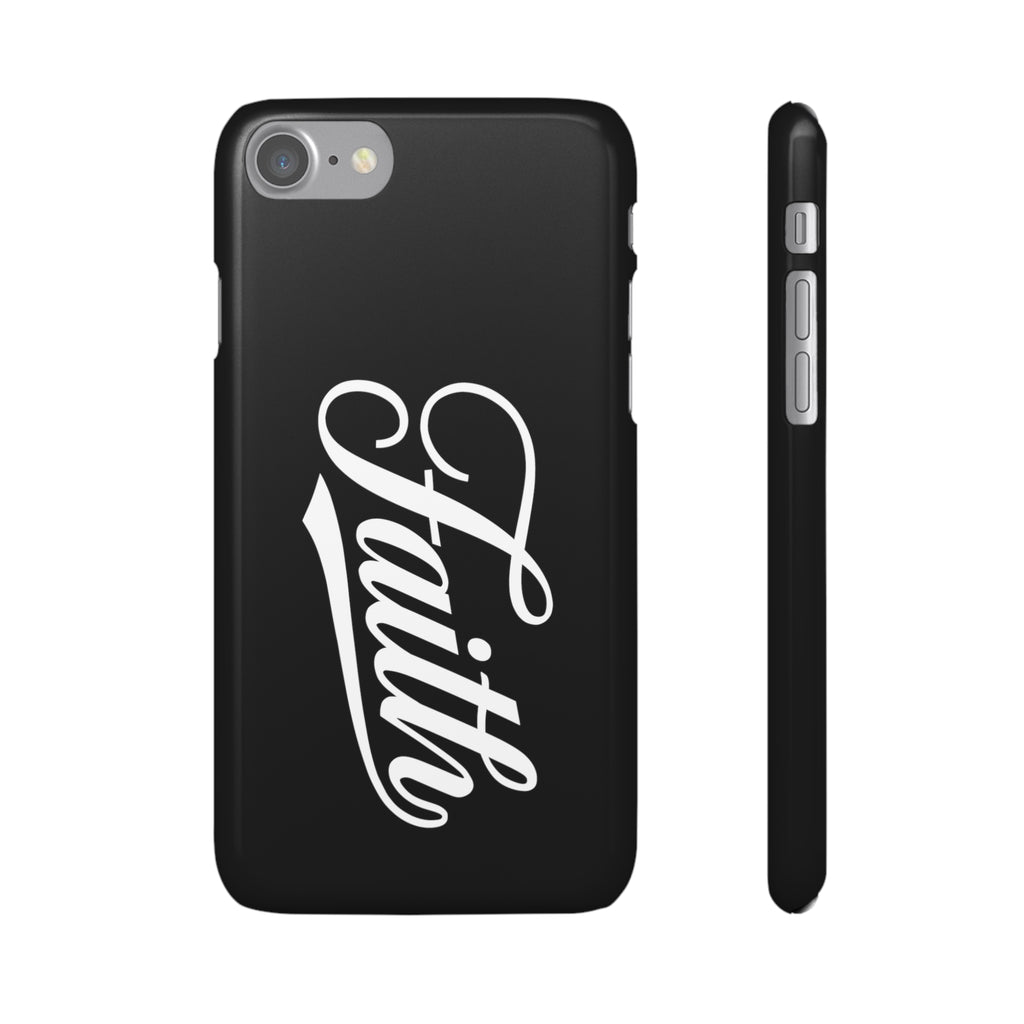 Faith In Jesus iPhone Christian Religion Phone Case | Jesus Faith Cross Phone Case | Faith Christian Cross iPhone & Samsung Galaxy Snap Cases