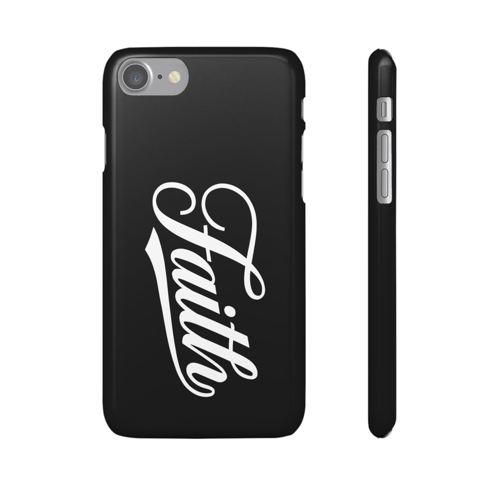 Faith In Jesus iPhone Christian Religion Phone Case | Jesus Faith Cross Phone Case | Faith Christian Cross iPhone & Samsung Galaxy Snap Cases