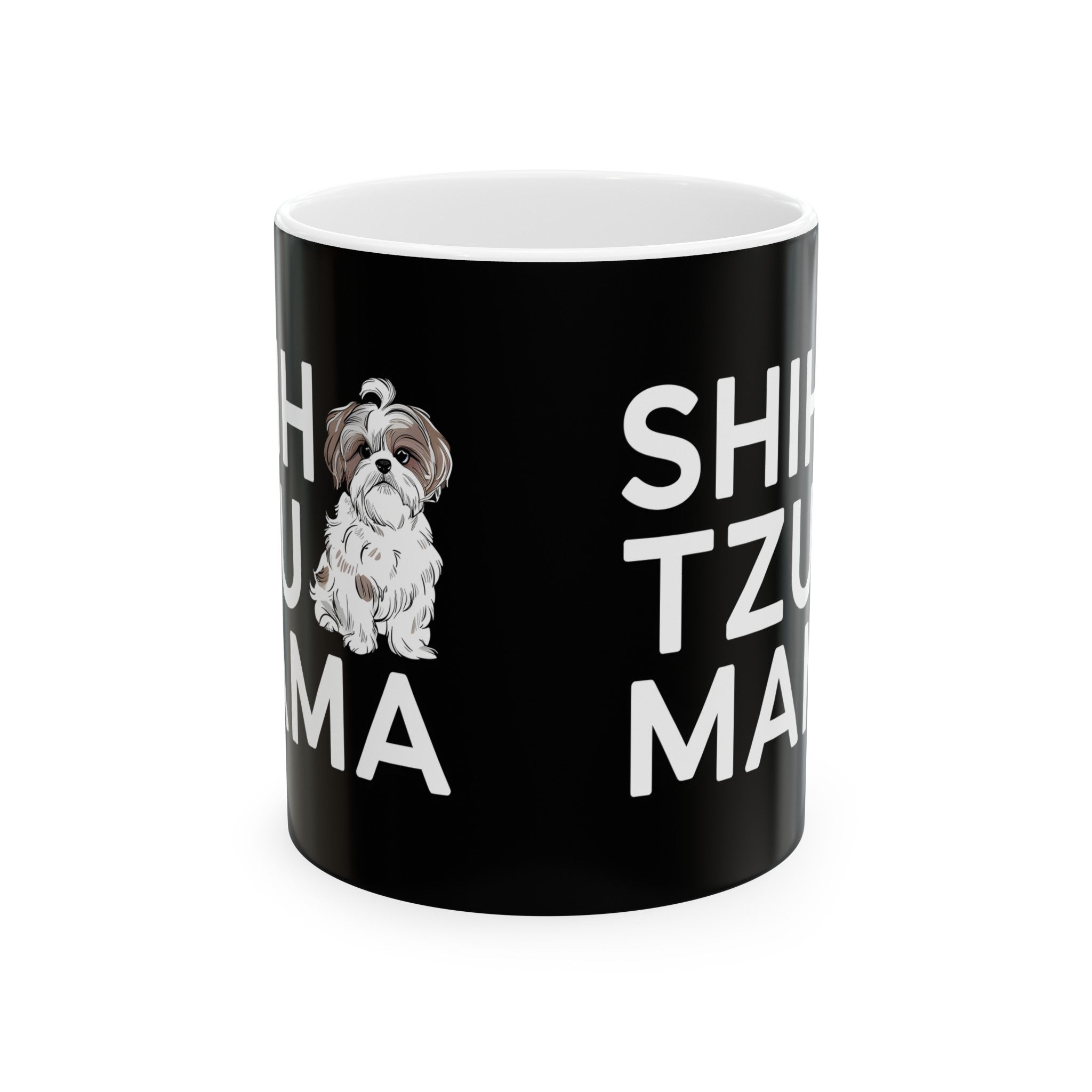 Shih Tzu Mama Mug 2 | Shih Tzu Gifts | Shih Tzu ShihTzu Ceramic Mug 11oz Secondary image