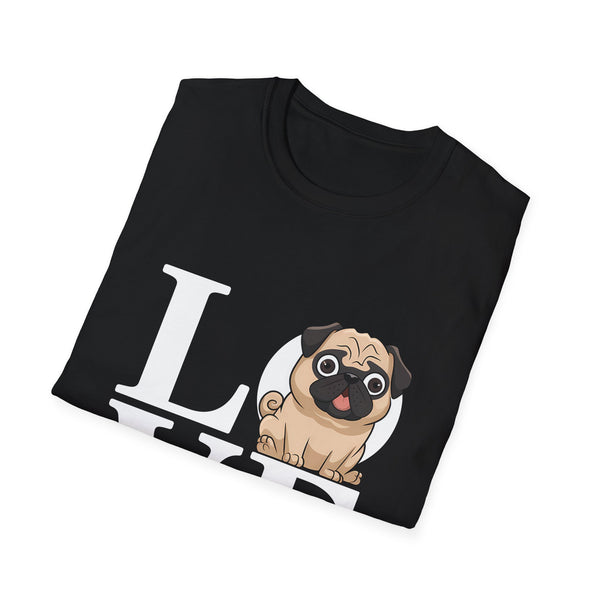 Love Pugs T-Shirt | Pug Gifts Unisex T-Shirt