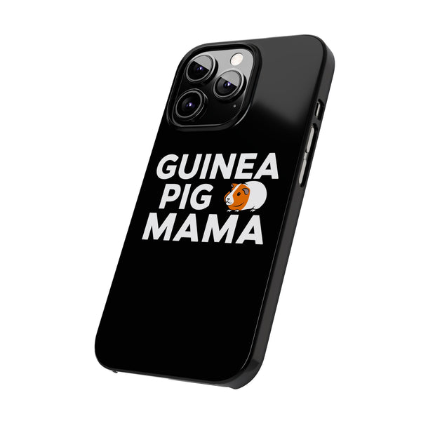 Cute Guinea Pig Mama Slim iPhone Cases | Guinea Pig Gift iPhone Case