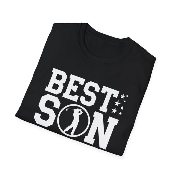 Funny Golf Unisex T-Shirt - Best Son By Par Design