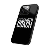 Premium Strength Coach iPhone Case | Strength Coach Gifts Slim Phone Cases Premium Strength Coach iPhone Case | Strength Coach Gifts Slim Phone Cases