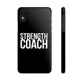 Premium Strength Coach iPhone Case | Strength Coach Gifts Slim Phone Cases Premium Strength Coach iPhone Case | Strength Coach Gifts Slim Phone Cases