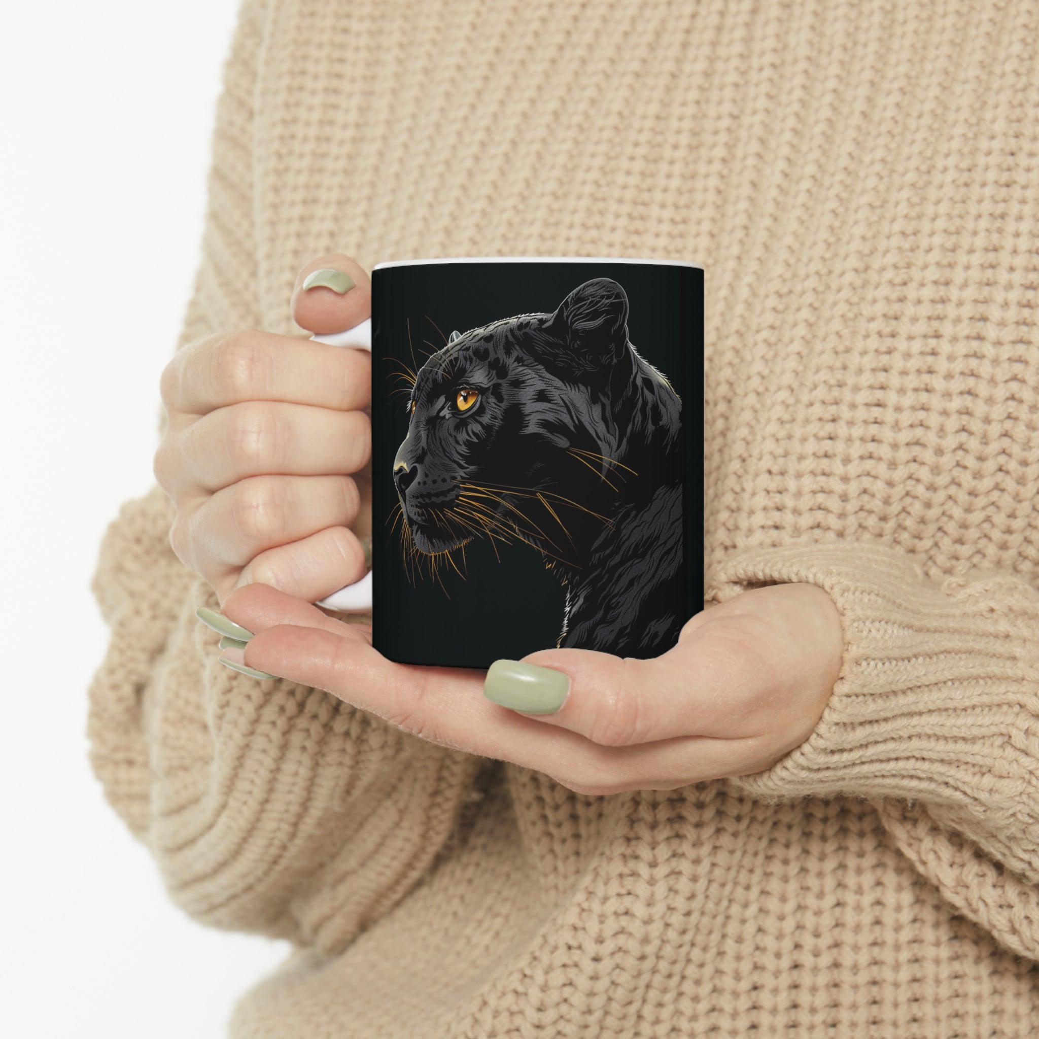 Panther Mug | Panther Coffee Mug | Cute Panther Gift | Panther Presents | Panther Mug 1 11oz