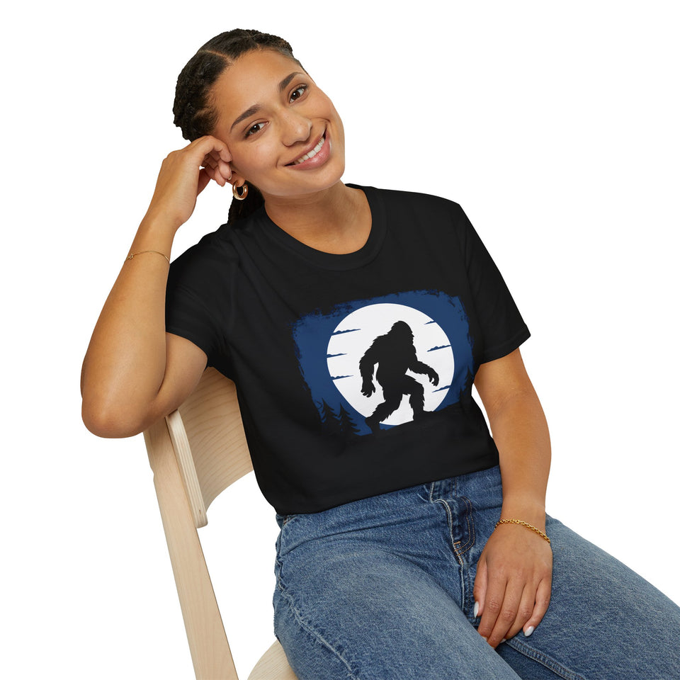 Sasquatch In the Forrest Bigfoot Shirt T-Shirt