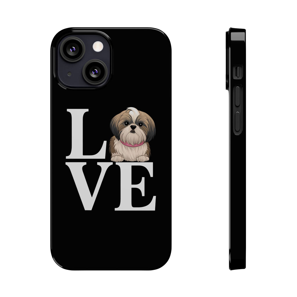 Premium Love Shih Tzu iPhone Case | Cute Shih Tzu Slim Phone Cases