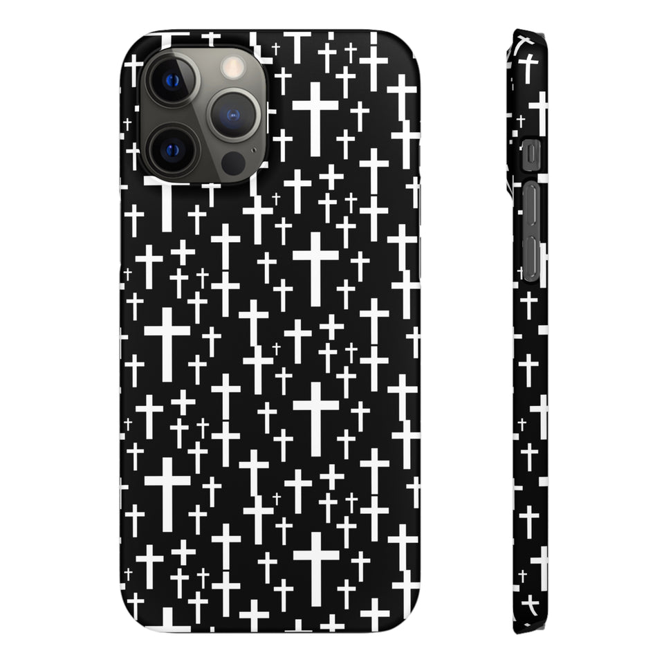 Faith In Jesus iPhone Christian Religion Phone Case | Faith Cross Phone Case | Christian Cross iPhone & Samsung Galaxy Snap Cases