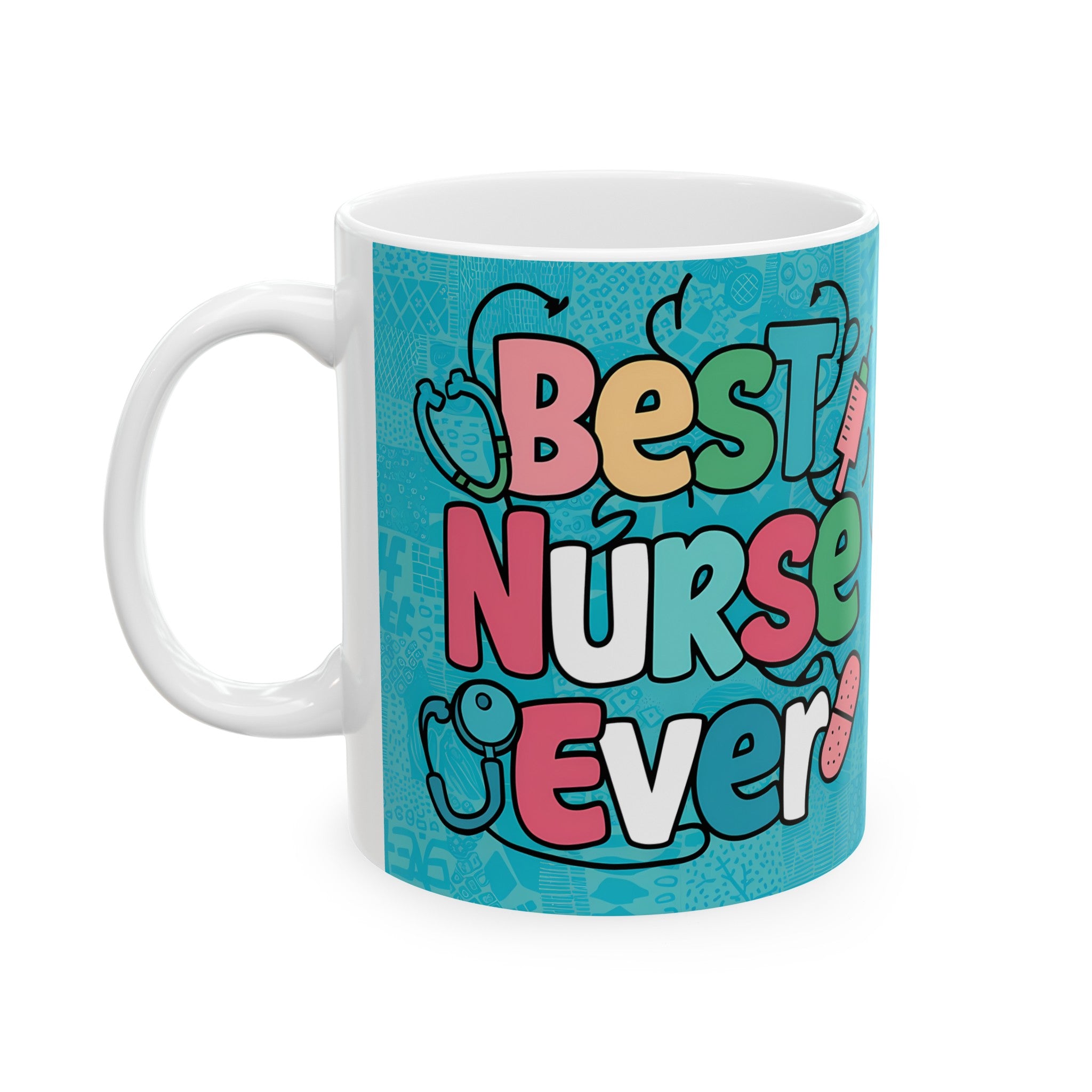 Best Nurse Ever Mug | Nurse Gift | Nurse Coffee Mug | Nurse Gift Ideas Mug 11oz Main image