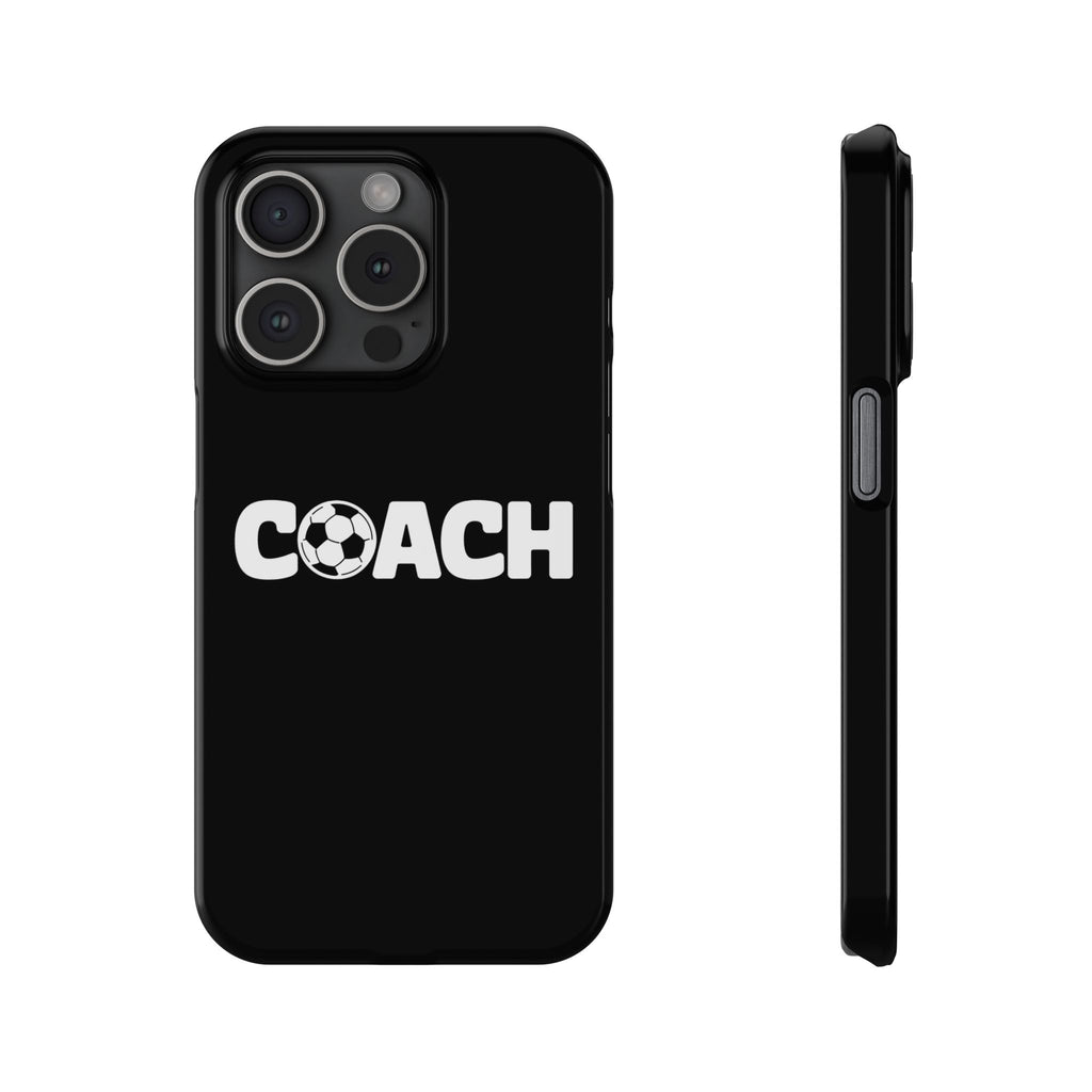Premium Soccer Coach iPhone Case | Soccer Coach Gifts Slim Phone Cases