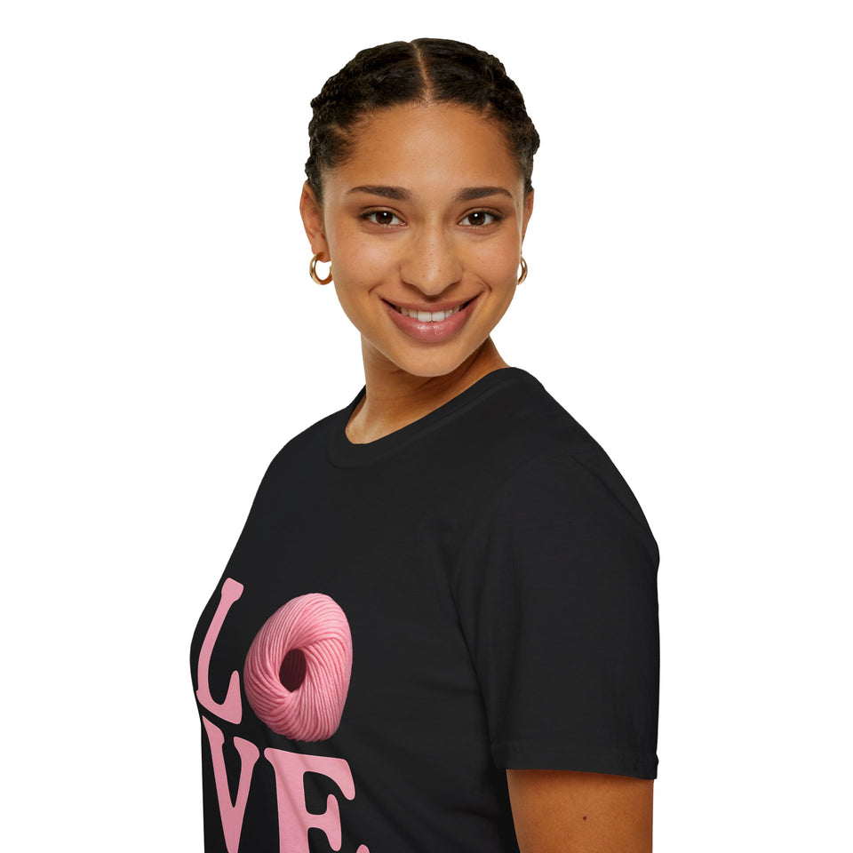 Love Knitting Shirt | Knitting Gift | Knitting Merchandise | Knitting Presents Unisex T-Shirt