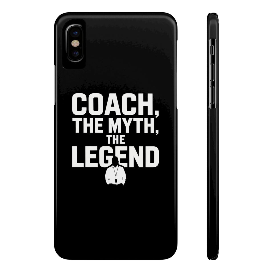 Premium Coach The Myth The Legend iPhone Case | Coach Gifts Slim Phone Cases