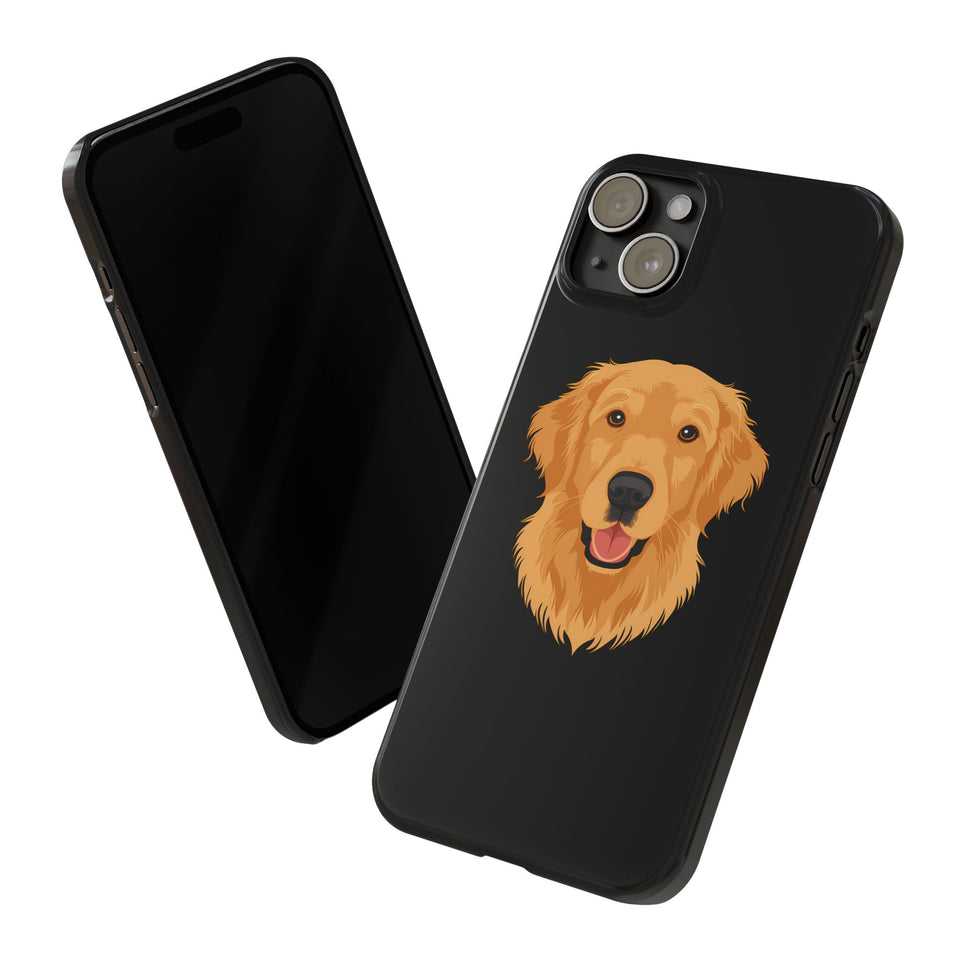 Premium Golden Retriever iPhone Case | Golden Retriever Gifts Slim Phone Cases