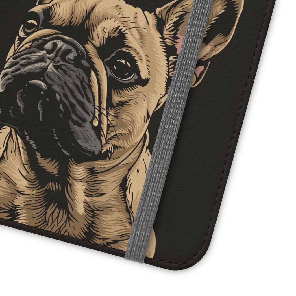 French Bulldog Phone Case | I Love My Frenchie Wallet Phone Case Gifts | IPhone & Samsung Galaxy French Bulldog Flip Cases