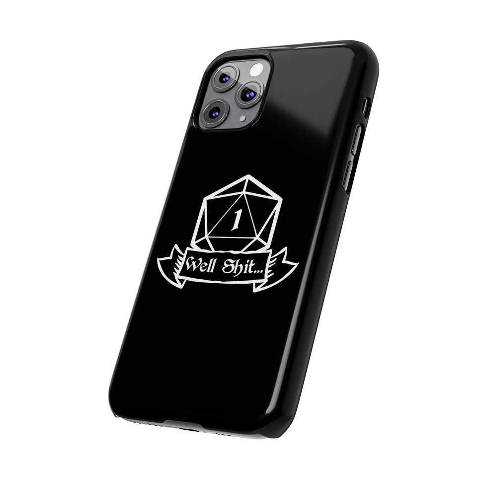 Premium Well Shit RPG iPhone Case | Fantasy Role Playing Game Gifts Slim Phone Cases