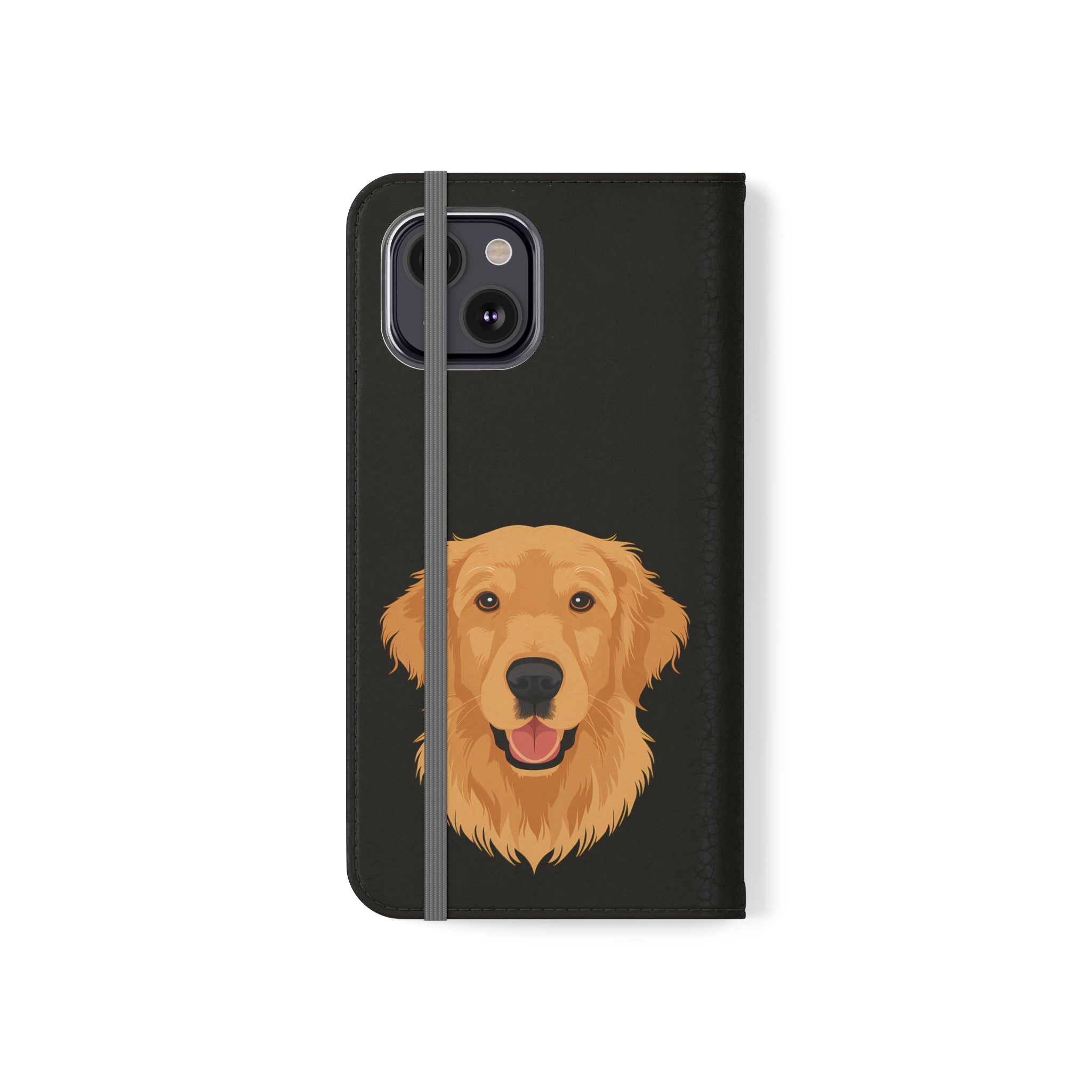Golden Retriever iPhone & Samsung Galaxy Wallet Phone Case | Golden Retriever Flip Case