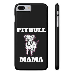 Premium Pitbull Mama 2 iPhone Case | Pitbull Gifts Slim Phone Cases Premium Pitbull Mama 2 iPhone Case | Pitbull Gifts Slim Phone Cases