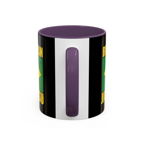 Brazilian Jiu Jitsu Flag | BJJ Accent Coffee Mug