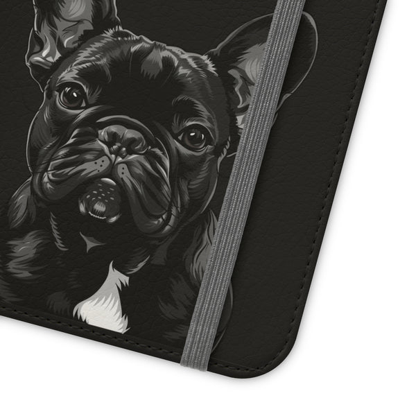 French Bulldog Phone Case | I Love My Frenchie Wallet Phone Case Gifts | IPhone & Samsung Galaxy French Bulldog Flip Cases