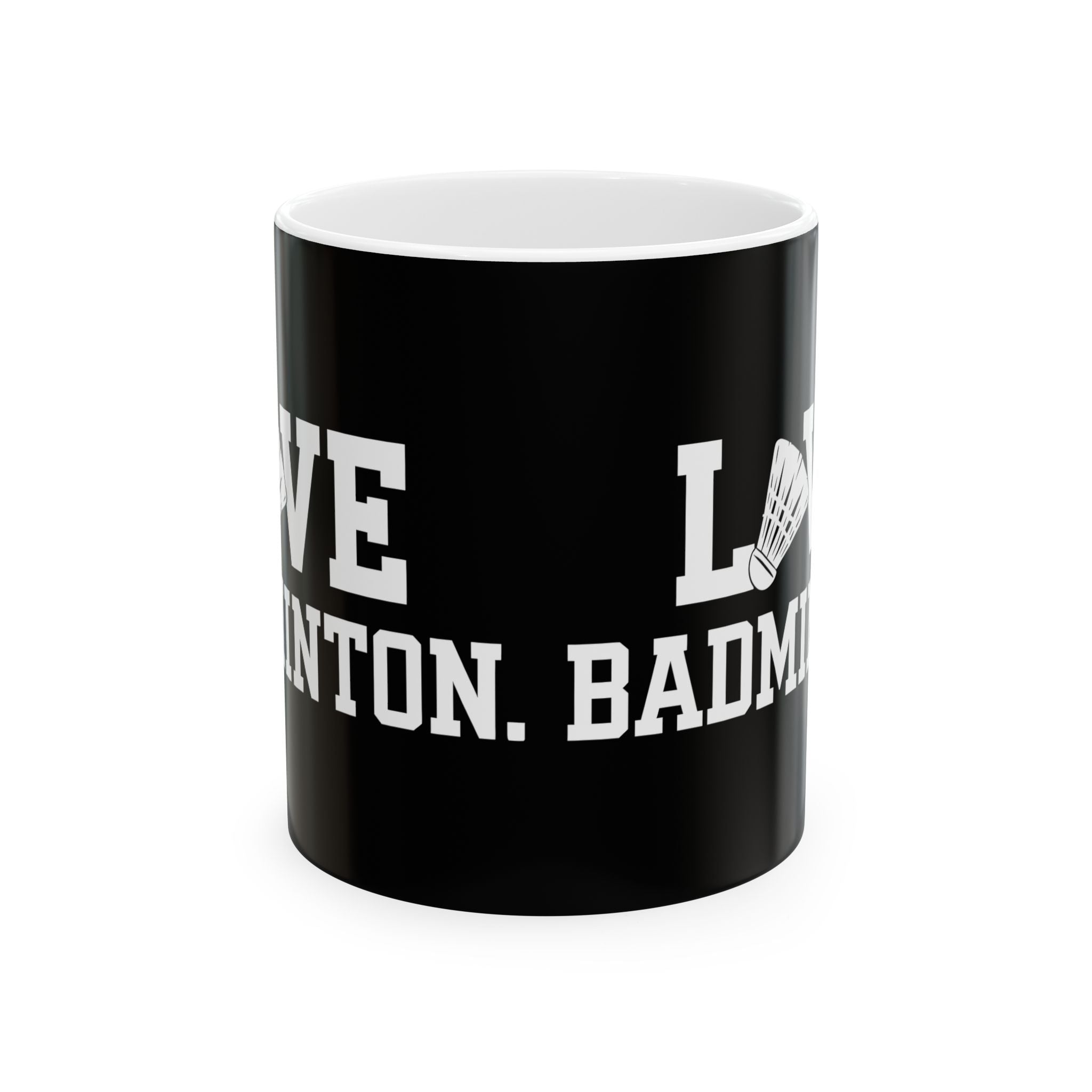 Love Badminton 2 Ceramic Mug | Badminton Gifts (11oz) Secondary image