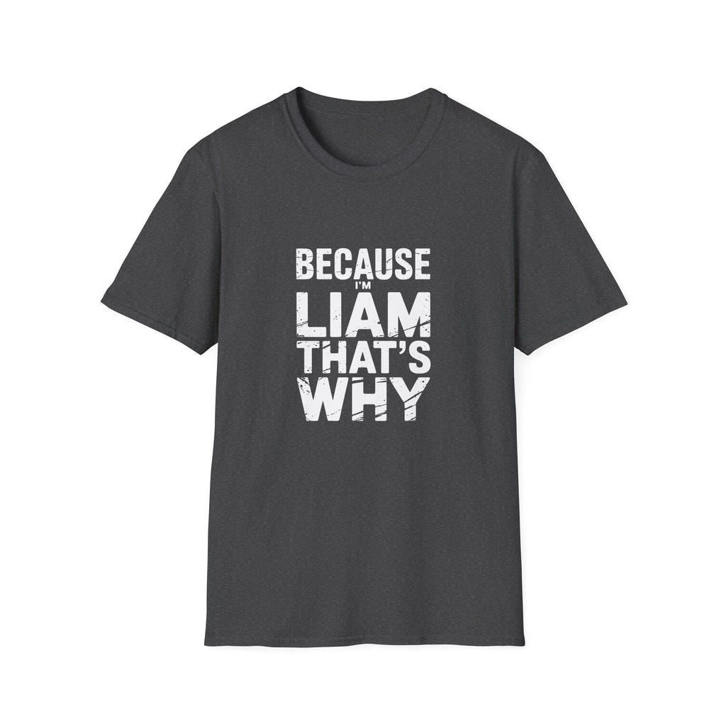 Because I'm Liam That's Why Unisex T-Shirt